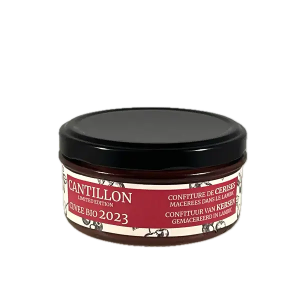 Cantillon confiture de cérises bio 200gr