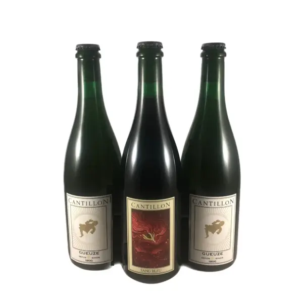Cantillon 3 Pack (2x Cantillon Gueuze 75cl + 1x Cantillon Sang Bleu 75cl)